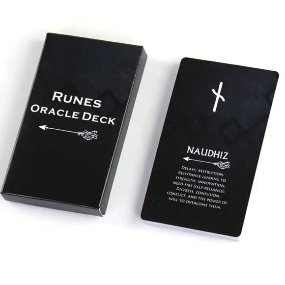 Runes Oracle Deck 24 Cards NWT - Picture 2 of 6